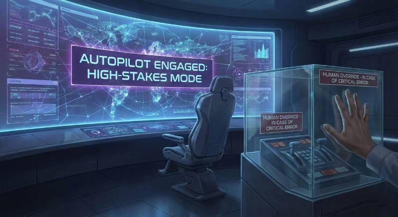 When the cost of error is high, the answer isn’t more AI