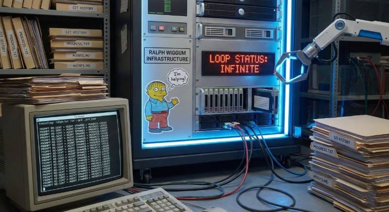 The Ralph Wiggum pattern: automation and persistence for coding agents